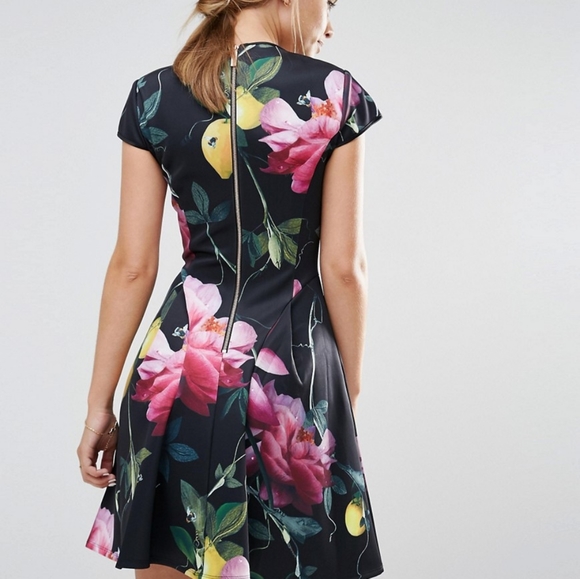 TED BAKER DRESS (SIZE 5) - Picture 3 of 3